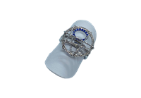 Ring Woman GALASSIA in White Gold AN.OB.ZS.3.7